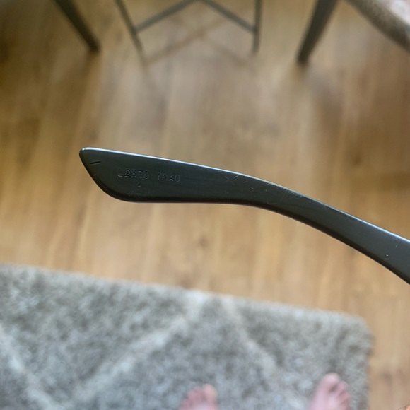 VINTAGE B&L RAY-BAN L2870 YNAO UV CRYSTAL BLACK EBONY BALORAMA WRAP SUNGLASSES - Picture 7 of 9